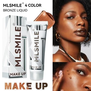 MLSMILE Tanning Essence Bronze Sun Free Natural Black Facial Contour Waterproof Moisturizing Tanning Lotion_voghion.com