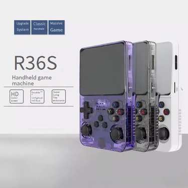 Video Game Consoles New R36S Open Source Handheld Game Console Portable Retro Arcade Game Nostalgic 3D Dual System Handheld_voghion.com
