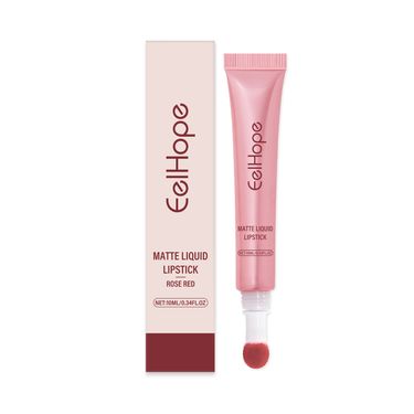 Eelhope Matte Liquid Lip Gloss Series Naturally Easy Color Colorful Lip Gloss Non-Stick Cup Multi-Color Moisturizing Lip Gloss_voghion.com