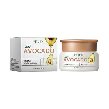 EELHOE Avocado Cream For Wrinkles Gentle Moisturizing Facial Skin Moisturizing Daily Cream_voghion.com