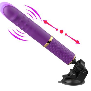 Automatischer Stoß-G-Punkt-Dildo, Sexmaschinen, Saugnapf-Vibrator, 10-Stoßmodus, Klitoris, Vagina, Analstimulation, Spielzeug Für Erwachsene_voghion.com