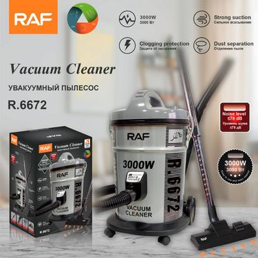 RAF European standard dry vacuum cleaner, household hotel super suction high-power handheld bucket vacuum cleaner_voghion.com