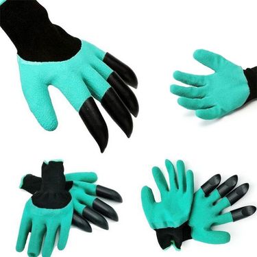 Garden digging gloves Garden gloves claws Garden GenieGloves Hot selling garden tools_voghion.com