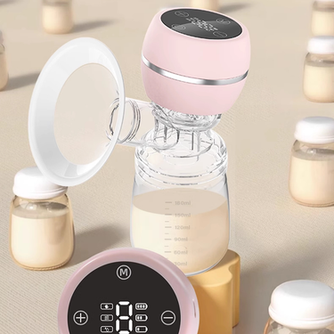 Portable Electric Breast Pump Milking Breast Pump Fully Automatic Portable Silent Integrated Automatic Pregnant Women Postpartum_voghion.com