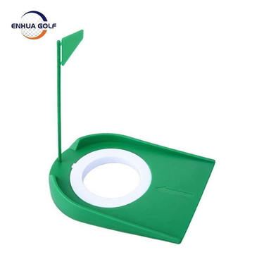 Indoor and Outdoor Golf Putter Praconer Green Plate with Flag_voghion.com