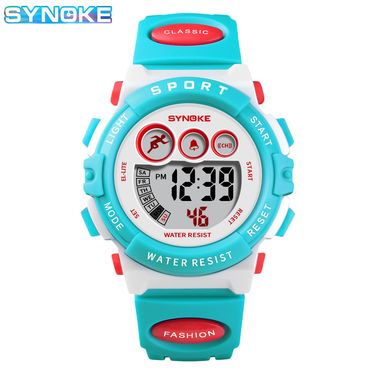 Children's student electronic watch sports waterproof boy girl student popular electronic watch stable spot live broadcast supply_voghion.com