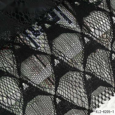 New With Non Elastic Hollow Knitted Women's And Dresses, Mesh Lace Fabric For Wedding Dresses_voghion.com