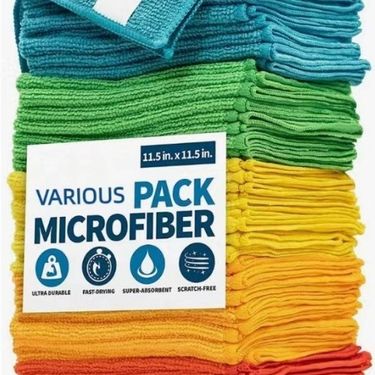 Household Cleaning microfiber rags multi function car cleaning towels household kitchen decontamination dishwashing towels _voghion.com