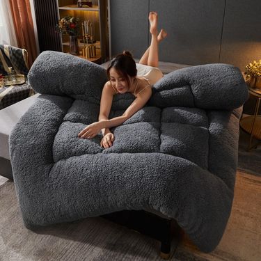 2025 Winter Essential Thickened Lamb Wool Bed Soft Cushion Tatami Mat Pad Quilt Student Dormitory Single Mattress_voghion.com