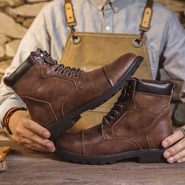 Men's Shoes Boots Shoes Men's Shoes Autumn Boots_voghion.com