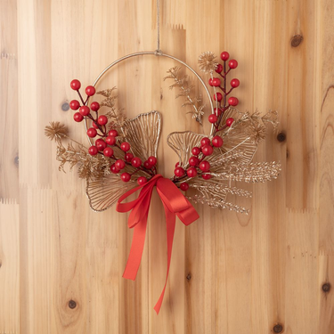 New Year Flower North Holly Wall Decor Fortune Fruit Wholesale INS Style Artificial Flower Home Decoration Artificial Flower CF01086_voghion.com