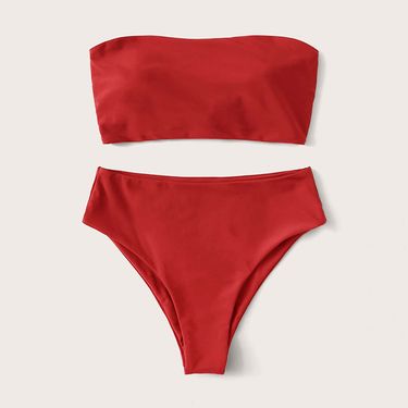 Verve 2025 New Style Strapless Sexy Printed Bikini Women's Swimsuit_voghion.com