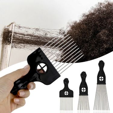 Afro Comb Hurtless to Scalp Anti-oxidation Hair Care African American Pick Comb for Hair_voghion.com