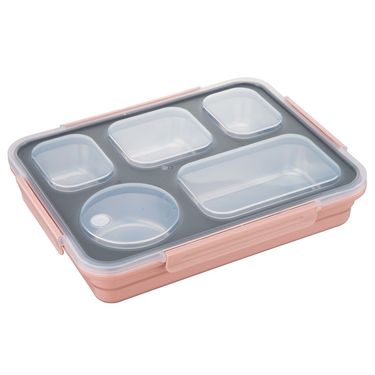 Stainless Steel Lunch Box for Kid Heated New Lunch Box Kitchen Accessories Bento Box Meal Prep Food Container Storage_voghion.com