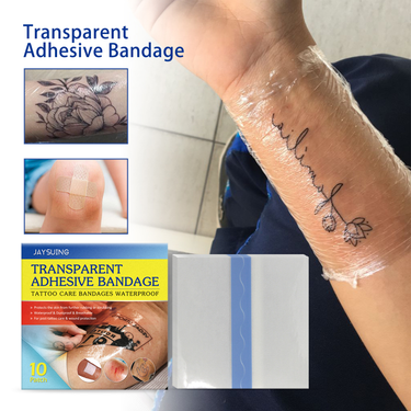 Jaysuing Tattoo Care Transparent Embroidery Protective Film Waterproof Sticker Bacterial Barrier_voghion.com