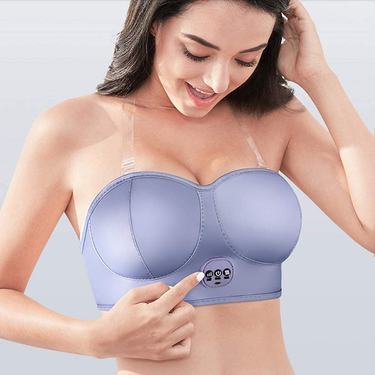 Massage Electric Bra Wireless Enhancement Instrument With Hot Compress Function For Breast L_voghion.com