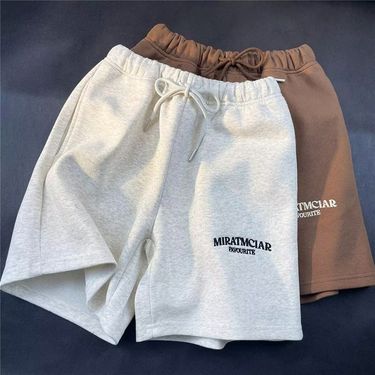 Men's Clothing Loose Fitting New Style Sports Pants Shorts For Men Solid Color Summer Casual Pants Temperament Youthful And Popular_voghion.com