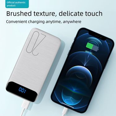 Brand Fast Charging 20000mAh Bank Large Capacity Mobile Power Supply Compatible With IPhone Huawei Android Universal_voghion.com