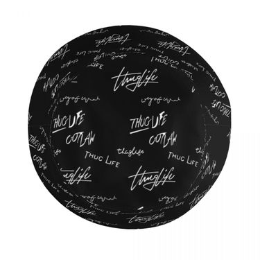 Fashion Bucket Hat Spring THUG LIFE Fashion Fisherman For Women Breathable Fishing Caps Hawaii Graphic Visor Hats_voghion.com