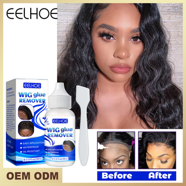 wig glue Beautiful skin invisible liquid glue hair extension and hair repair biological lace scalp hairline glue line_voghion.com
