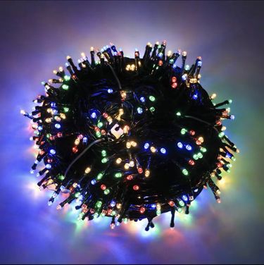 Christmas lighting LED light string colored light battery box string light solar light string outdoor lighting project 24V decorative light_voghion.com