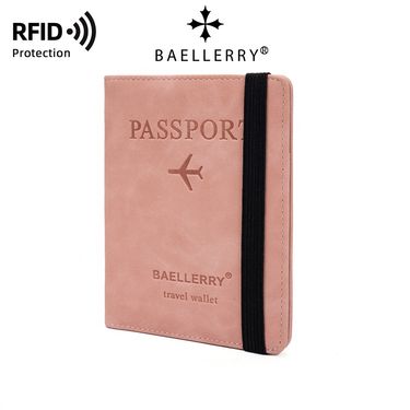 Baellerry new RFID passport bag cross-border frosted travel document holder simple anti-magnetic card bag female wholesale_voghion.com