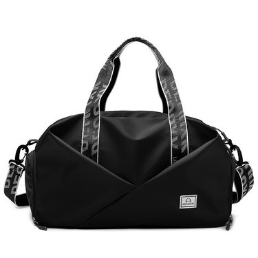 Sports fitness bag women's dry and wet separation shoe position training yoga bag large capacity hand luggage bag outdoor travel bag_voghion.com