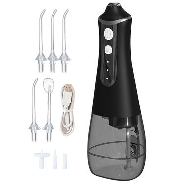 Portable Oral Irrigator Waterproof Irrigador 350ML Dental Water Flosser Teeth Cleaner USB Rechargeable Waterpulse Wash Bag_voghion.com