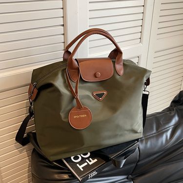 New Men's One Shoulder Business Travel Large Capacity Student Shopping Luggage Women's Handheld Fitness and Sports Bag_voghion.com