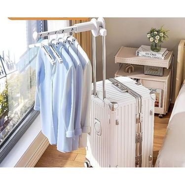 Portable Travel Business Trip Hotel Indoor Folding Clothes Hanger No Drilling Creative Other Cultural Supplies_voghion.com