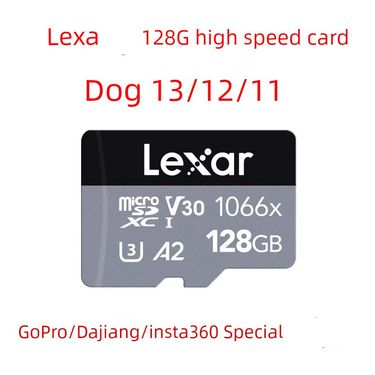 Goprohero13/121110 Sports Camera Memory Lexsha 128gu3 Storage 5/4K High-Speed TF Card_voghion.com
