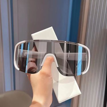 Cyberpunk Oversized Frame Outdoor Cycling, Hiking, Skiing, Windproof Goggles, Sunglasses, Sun Protection Sunglasses For_voghion.com