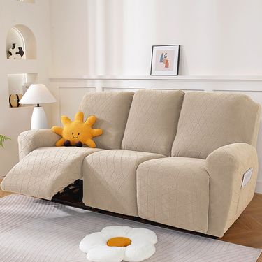 Diamond jacquard zhihuashi electric massage chair cover elastic all-inclusive swivel chair cover four seasons universal sofa cover_voghion.com