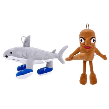 Plush Toy Shark With Pp Cotton Filling Short Plush Animal Stuffed For Kids Doll_voghion.com
