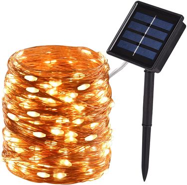 New Year Solar Lamp LED Outdoor 30M String Lights Fairy Waterproof For Holiday Christmas Party Garlands Garden Decor_voghion.com
