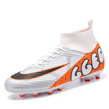 Soccer Shoes High Top Football Shoes For Men And Women Nails Long Nails Professional Training Shoes_voghion.com