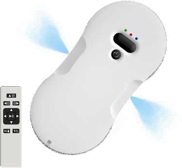 PSHCR19 Window wipe machine human brushless motor 6.8cm ultra-thin 500 mAh Ultrasonic automatic bidirectional water spray suction 2800Pa 2.4G remote _voghion.com