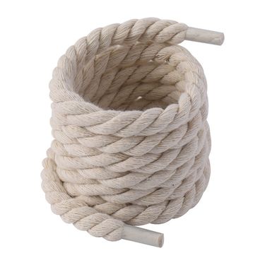 Shoe Accessories rope shoelaces thick round men and women's black warrior black beige 7mm shoelace rope_voghion.com