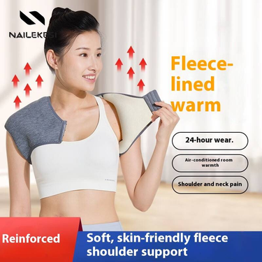 Thermal Shoulder Wrap – Breathable Spandex Neck & Shoulder Support For Women, Elderly & Postpartum Recovery (M/L/XL Sizes)_voghion.com