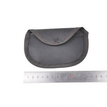 Tactical Nylon Knuckle Pouch - Compact & Durable Hand Protection Storage For Outdoor Sports (Black, Large/Small Size)_voghion.com