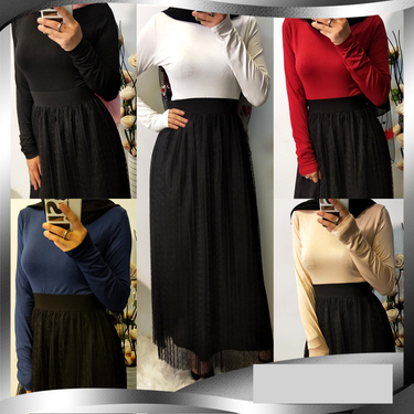 Women's fashion Modal long sleeve top waist shrink slimming casual base shirt_voghion.com