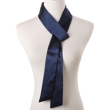 HOT Silk Ribbon Pure Color Dress Chiffon Scarf Lady Bow Belt fas reductoras de barriga Super long multi-function belt_mkmklike.com
