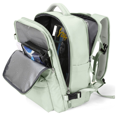 travel backpack for women, large capacity, multifunctional luggage, leisure backpack, business trip travel bag, college student schoolbag_voghion.com