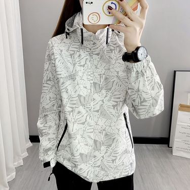 Spring Autumn Thin For Men And Women, Couples Sports Outdoor Camouflage Hiking Windproof Jacket Coat_voghion.com