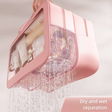AquaPro Swim & Gym Bag 31x15x21cm | TSA-Approved Wet/Dry Compartments | Waterproof & Anti-Mold | Hanging Toiletry Organizer For Travel & Swimming_voghion.com