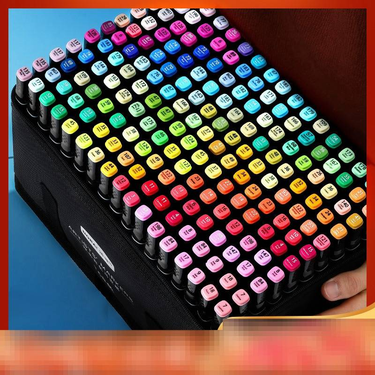 Noya Double Head Marker Pen Set Children's Painting Pen Student Color Pen Alcohol Oily Watercolor Pen Manufacturers Wholesale_voghion.com