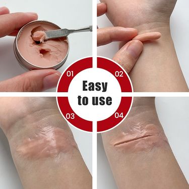 Professional Special Effects Scar Wax For Halloween & SFX Makeup – Realistic Wound & Nose Sculpting – 60g Skin Wax For Cosplay & Theater_voghion.com