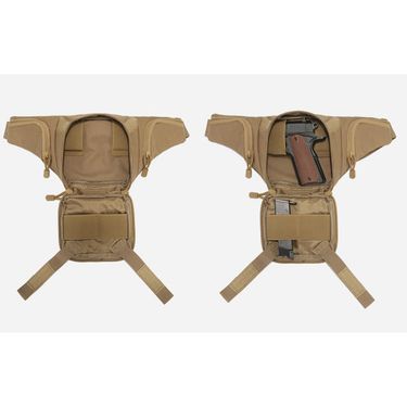 Multi functional 511 New Tactical Gun Portable Waist Shoulder Handgun Case Ammunition Storage Bag_voghion.com