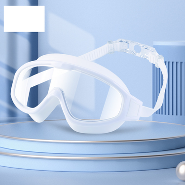 Panoramic HD waterproof and anti-fog men's and women's silicone swimming goggles_voghion.com