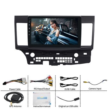 Suitable for Mitsubishi Lancer Lancer Fengdisi navigation all in one GPS large screen Android system _voghion.com